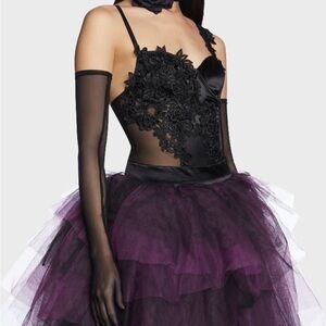 Festival Tulle long maxi skirt